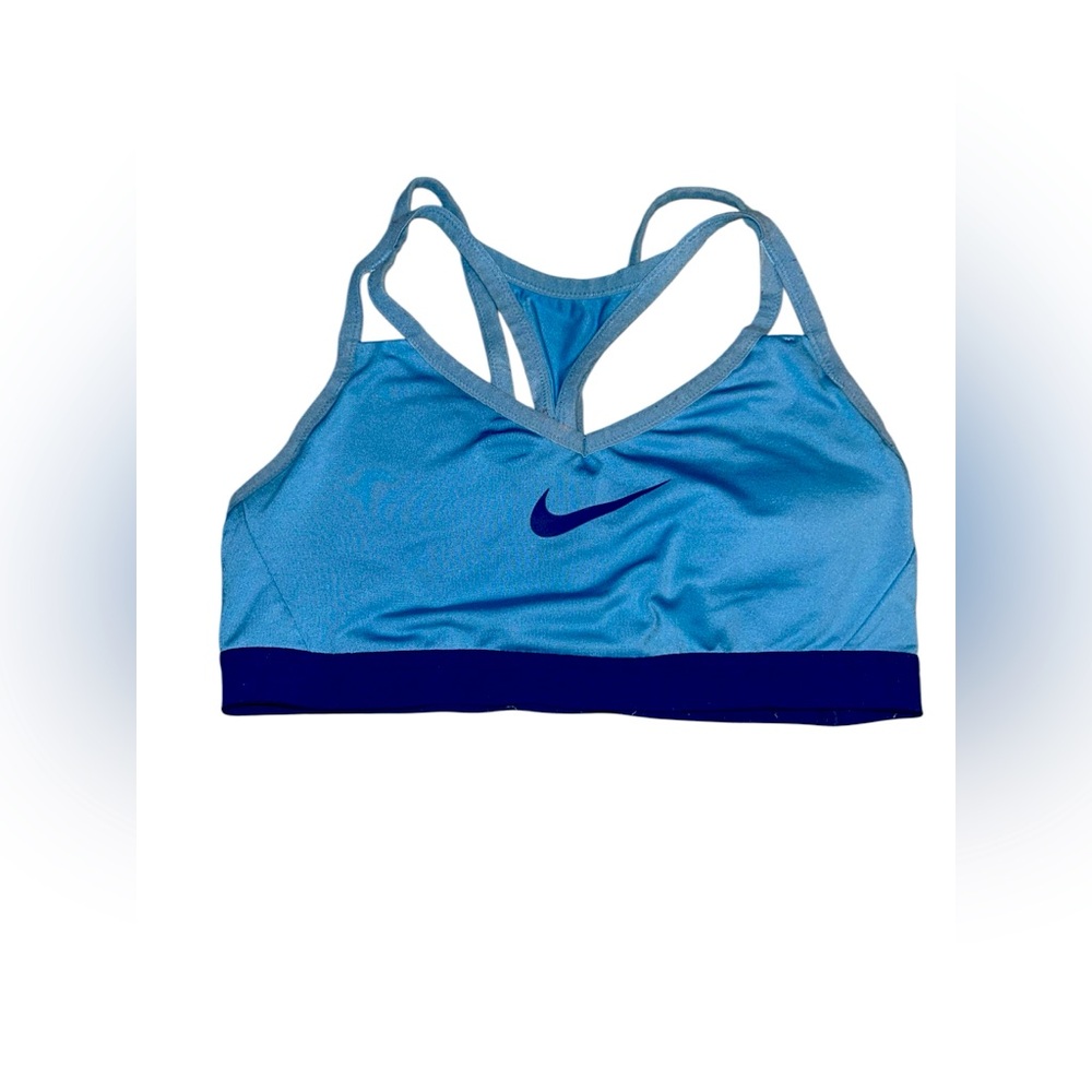 Nike Women's Light Blue Sports Bra